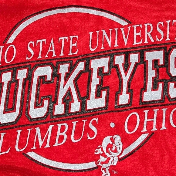 Vintage Ohio State Buckeyes University NCAA Collegiate 1980s Sweatshirt - Picture 3 of 4
